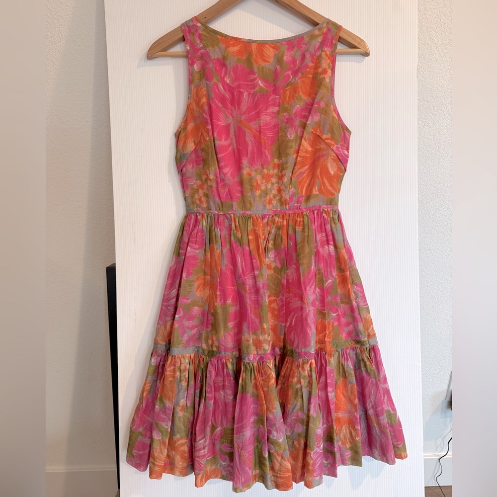 TRACY FEITH Floral Sleeveless Dress